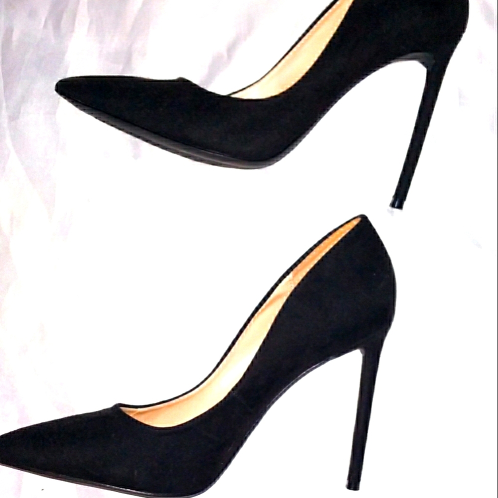 Black stilettos